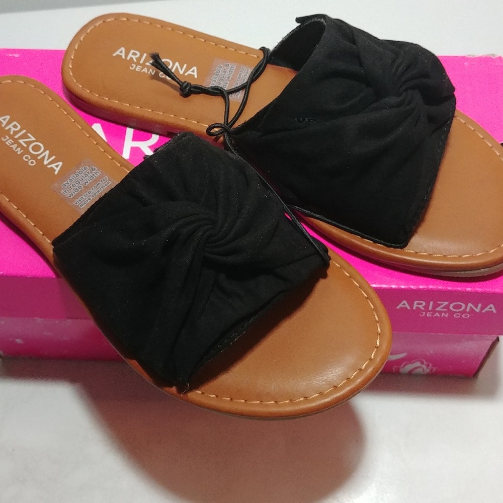 💗💗ARIZONA pink or black Sandals Slides💗💗